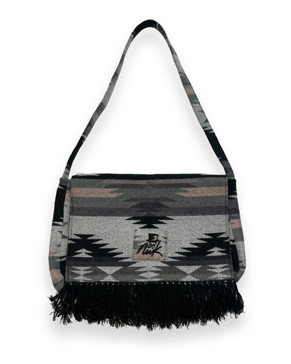 Aztec Blanket Crossover Flap Bag