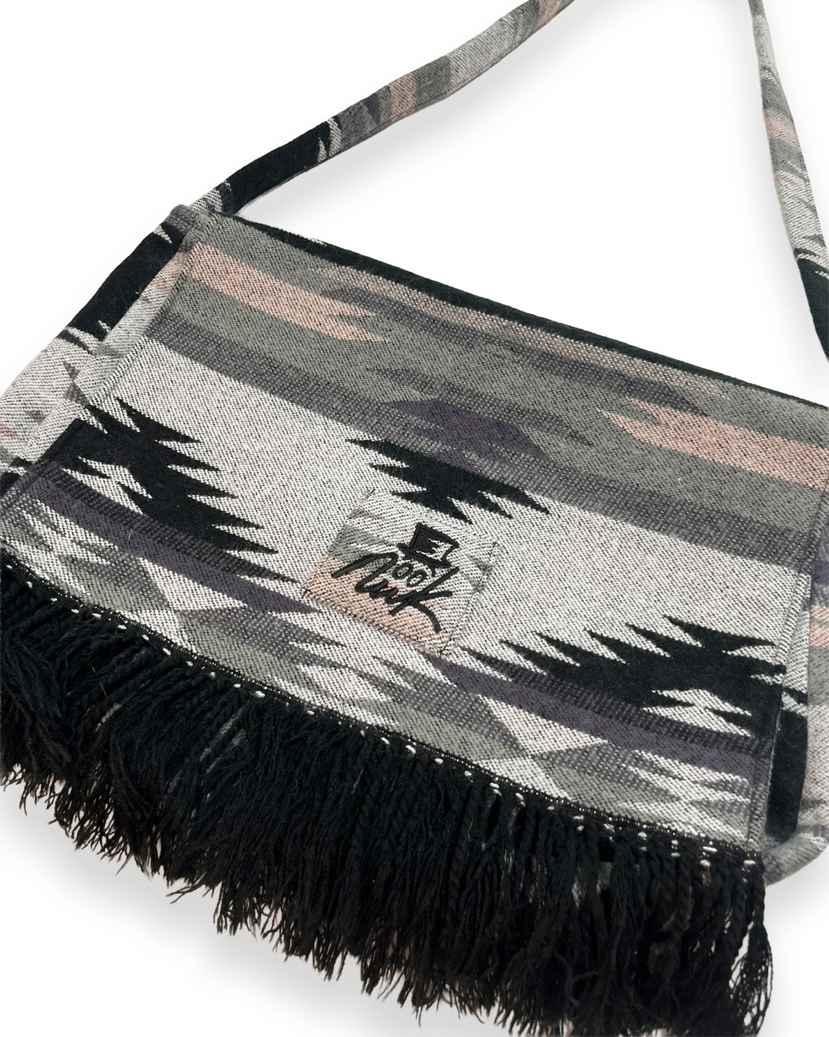 Aztec Blanket Crossover Flap Bag