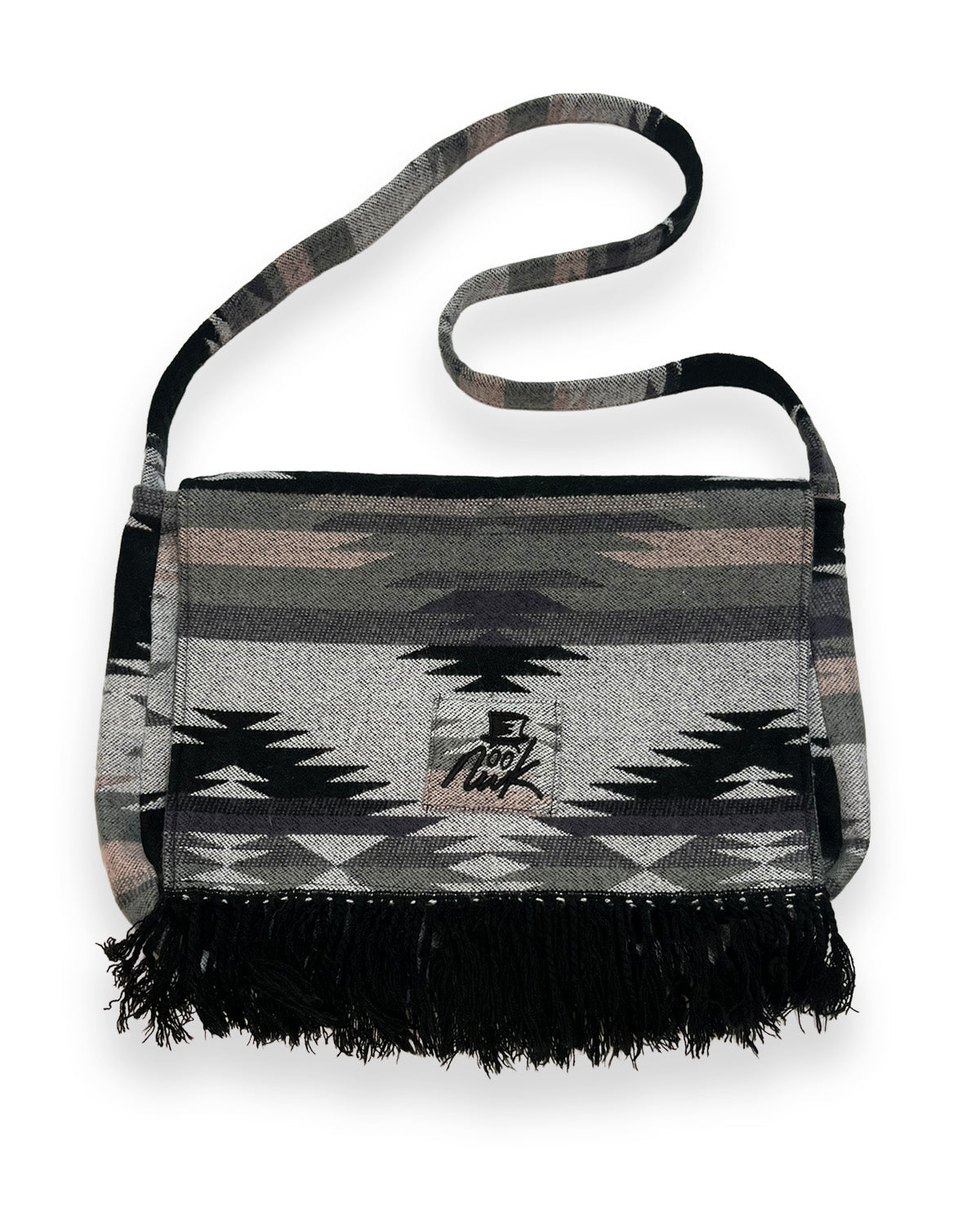 Aztec Blanket Crossover Flap Bag