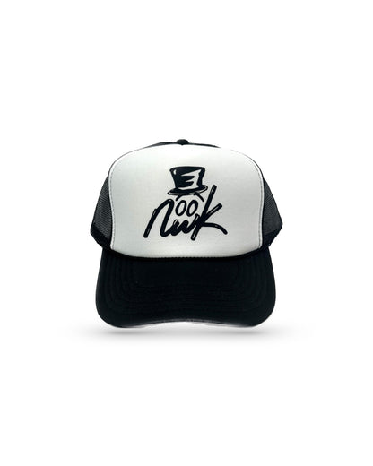 Nwk Logo Trucker Hat - Black