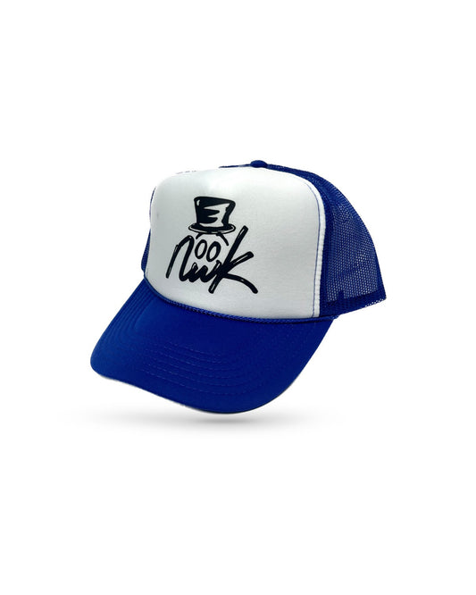 Nwk Logo Trucker Hat - Blue