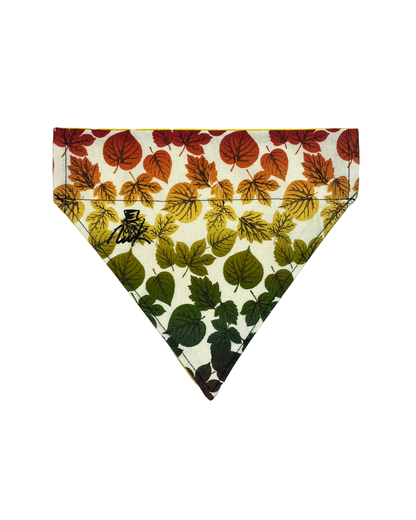 Fall Theme - Reversible Over-the-Collar Animal Bandanas