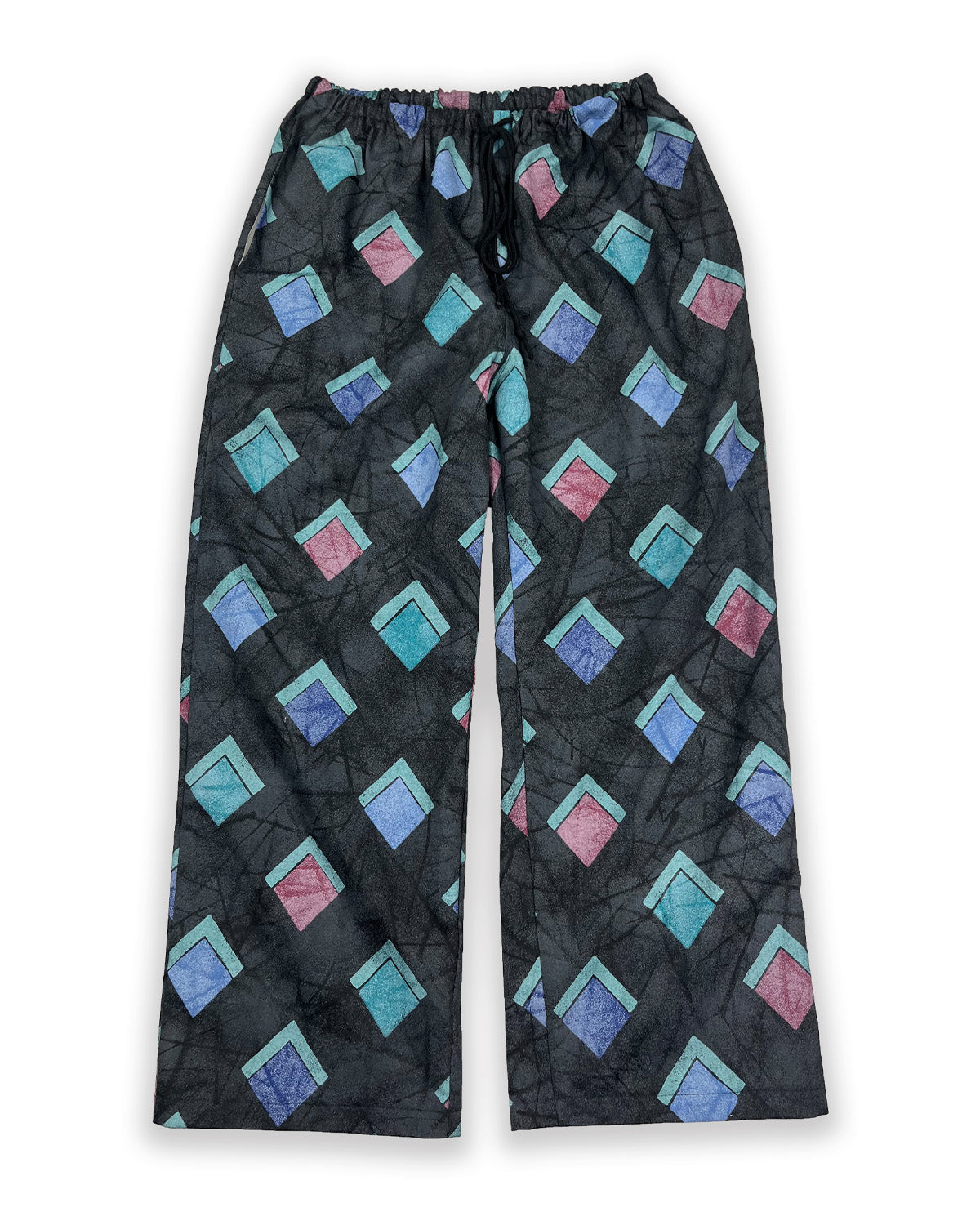 Retro Diamond Pants - Bigger