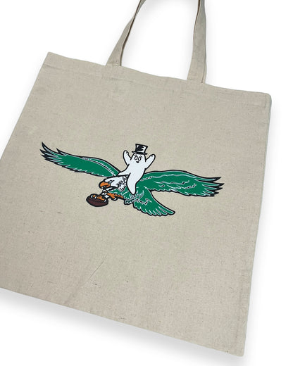 Bop Riding an Eagle Tote Bag