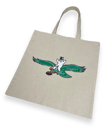 Bop Riding an Eagle Tote Bag