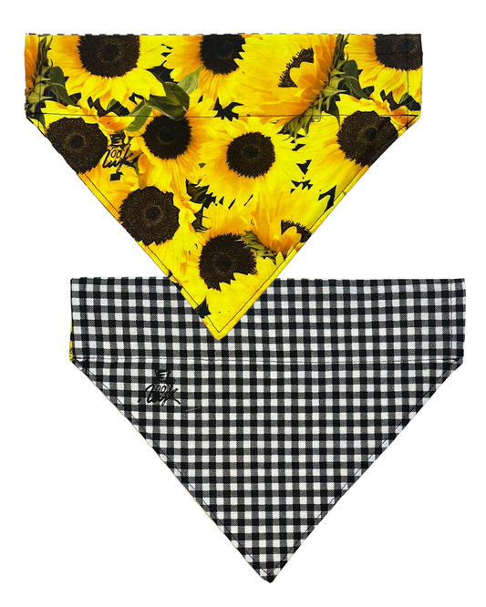 Random Themes - Reversible Over-the-Collar Animal Bandanas