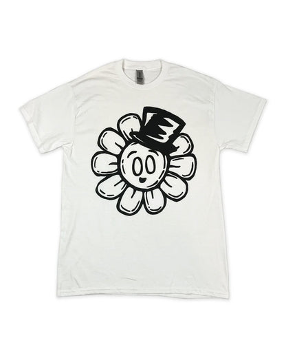 Flower Bop White T-Shirt