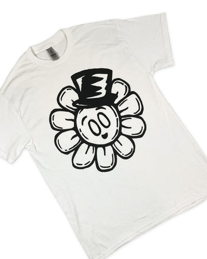 Flower Bop White T-Shirt