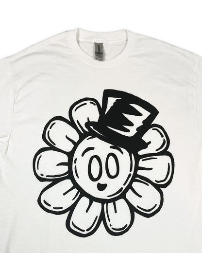 Flower Bop White T-Shirt